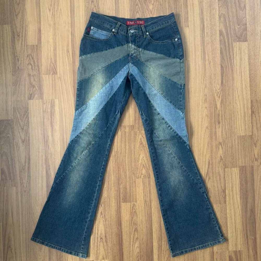 Vintage YMI Patchwork Jeans Size 7